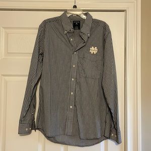 Notre Dame collared shirt